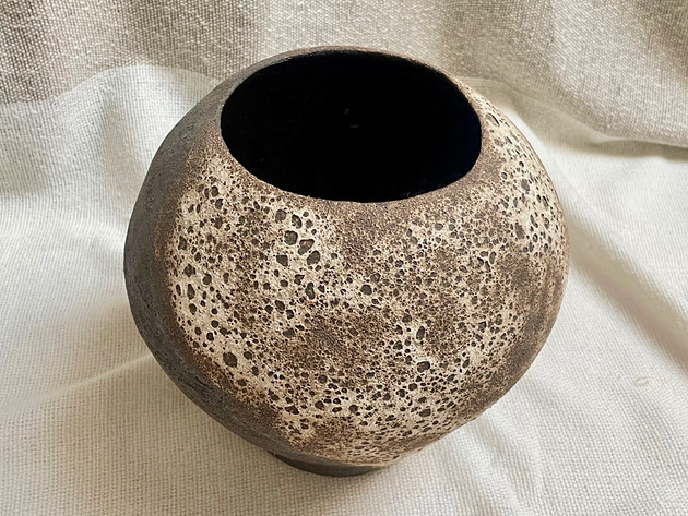wazony Ceramiczny Wazon z Teksturą Inspirowaną Naturą