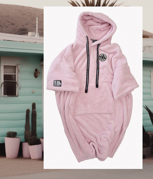 bluza z kapturem damska Poncho Biggy Milkshake