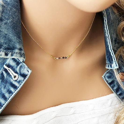 Naszyjnik z jaspisu Jasper necklace Anemon Atelier