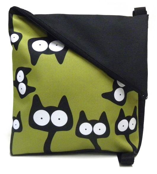 Torba listonoszka z autorskim motywem Gaul Designs