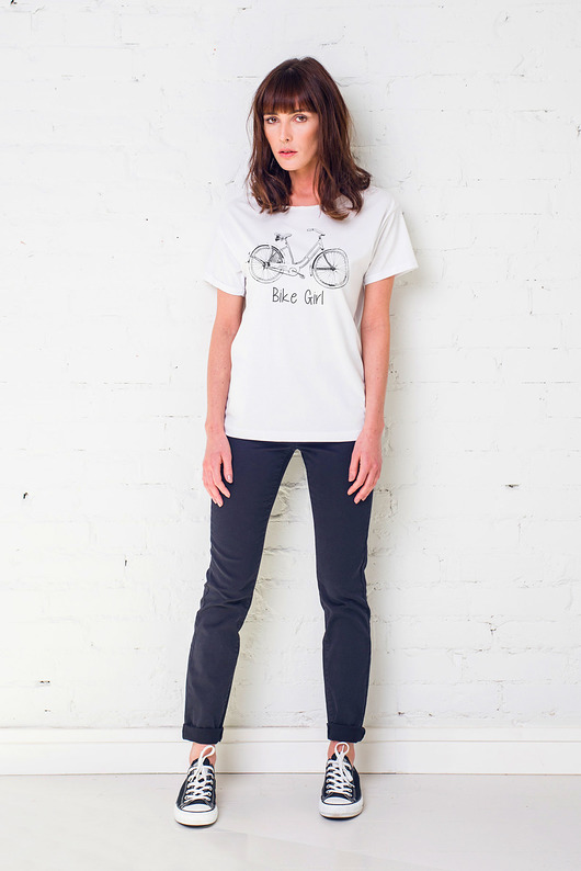 BIKE GIRL Oversize T-shirt GAU great as You