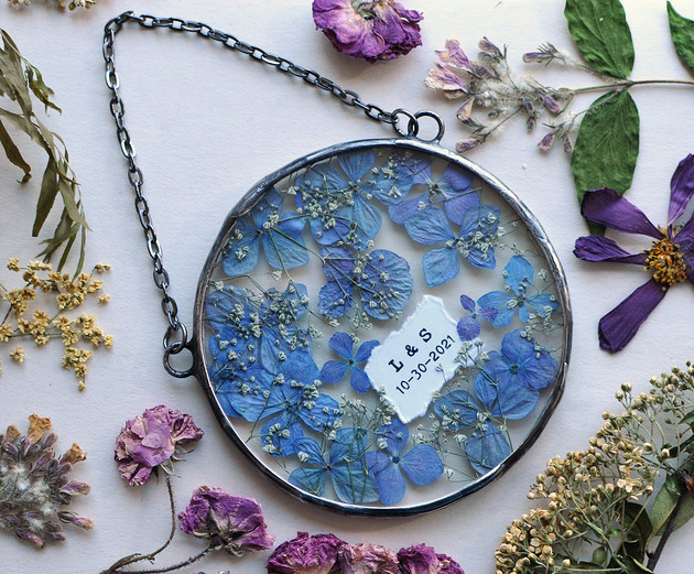 dodatki - różne Prezent na ślub, data, kwiaty, prezent dla nowożenców