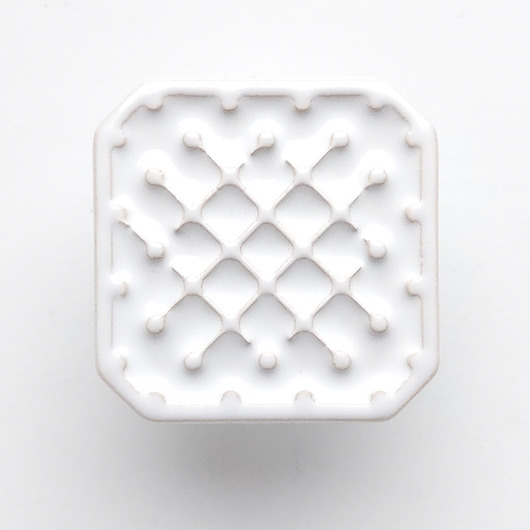 gałki do mebli Gałka do mebli biała wz.7