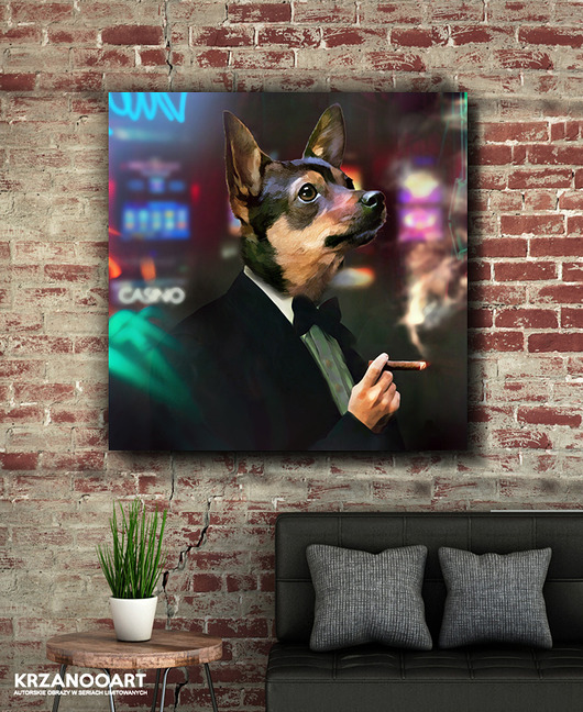 obrazy Obraz na płótnie " Dingo"