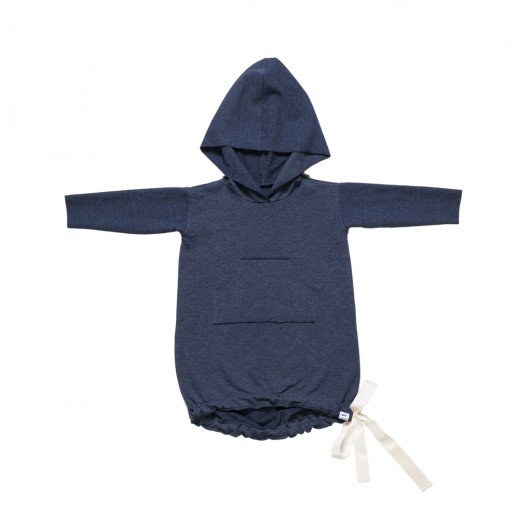 Tunika/bluza z kokardą granat Biana i Mama