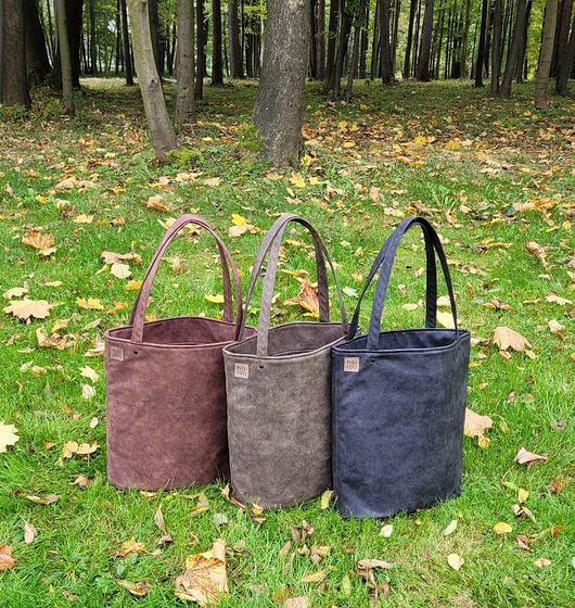 torby na ramię Shopper XL torba kasztanowa na zamek