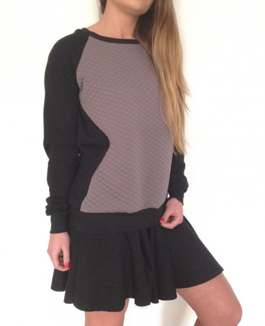 Bluza Pikowana wyszczuplająca XXXWOOLVES