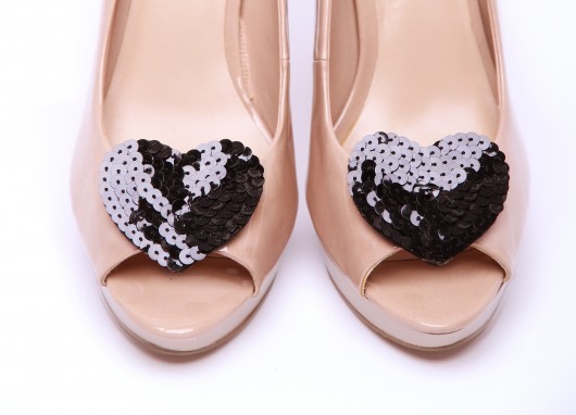 Wild at Heart - Black - klipsy do butów HowDoILook