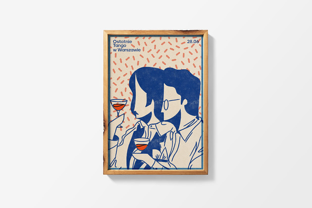 Ostatnie Tango w Warszawie x print Justyna Frąckiewicz