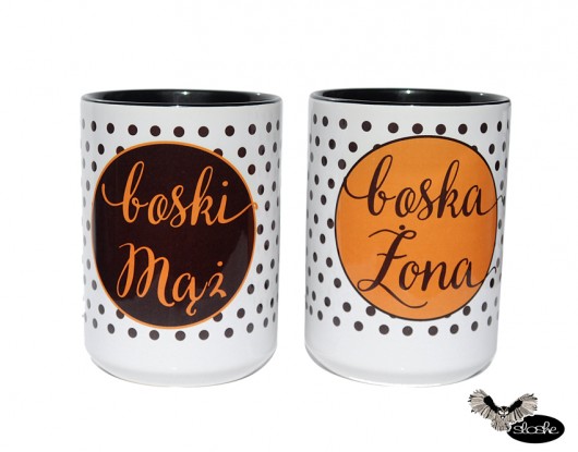 Boska Żona i boski Mąż, zestaw 450ml Sowia Aleja