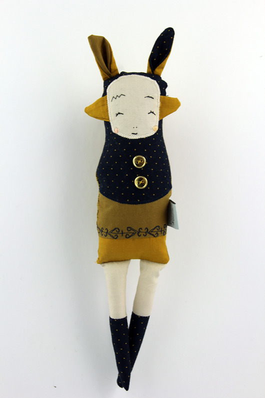 Siostra Szi miodowa - zabawka hand made Mimi Monster