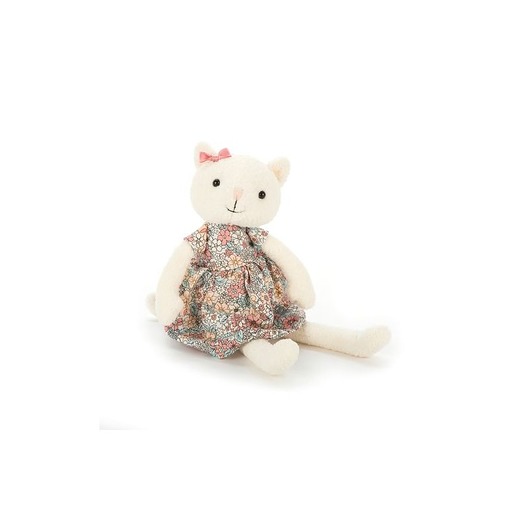 Przytulanka Maskotka Kotka w Sukience 27 cm MIA home