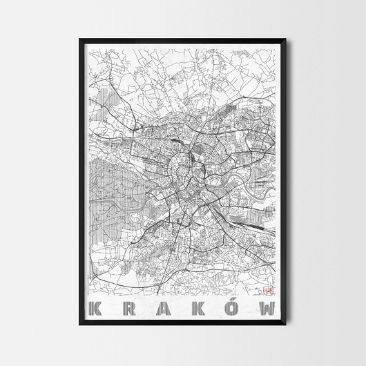 plakaty Plakat Kraków - CityArtPosters