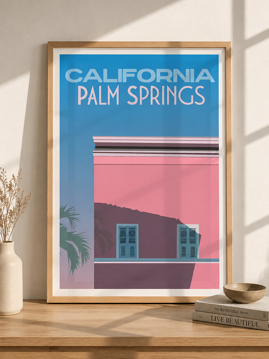 plakaty Plakat Palm Springs
