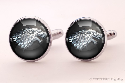 Gra o tron Wilkor spinki do mankietów - 0251 EgginEgg Men
