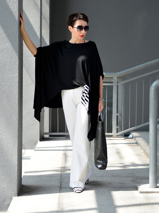TUNIKA GEOMETRYCZNA by momo momo fashion