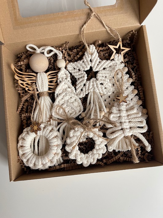 ozdoby choinkowe Zestaw ozdób choinkowych 7 sztuk