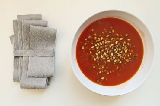 Tomato soup- broszka Anna Pięta licoreese