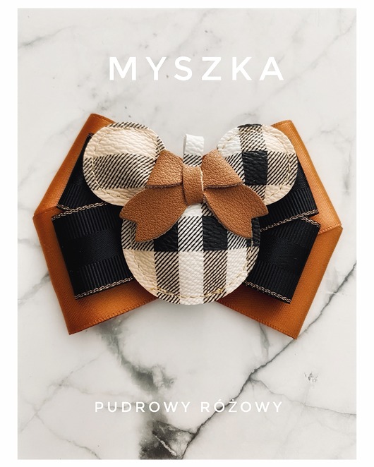 broszki Artystyczna Brosza z Dużą Myszką ! Pop Art  1 szt