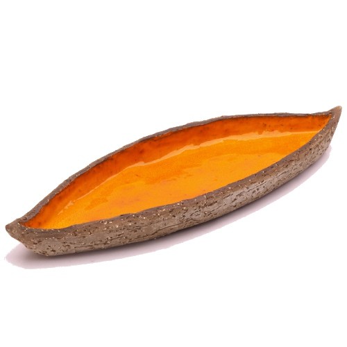 pomarańczowa łódka Dekornia