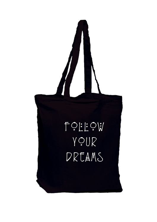 Torba z nadrukiem - FOLLOW YOUR DREAMS (S) AllbagAllprints