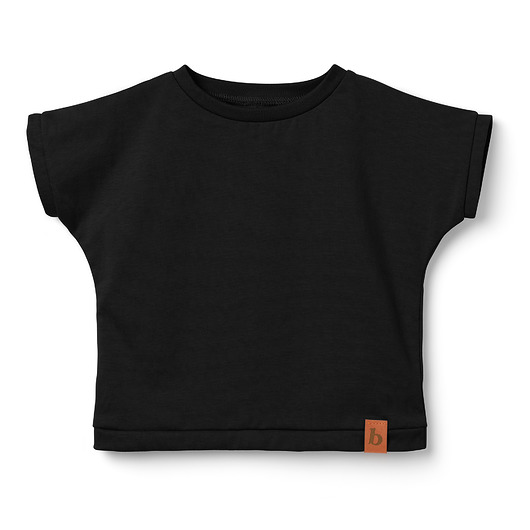 t-shirty dla dziewczynki Koszulka dziecięca - czarny