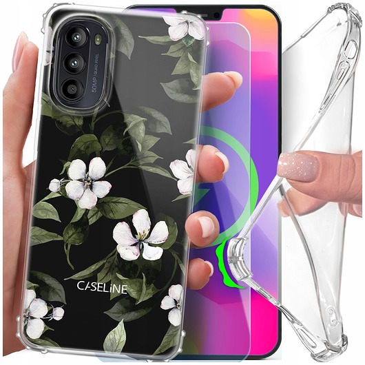 etui na telefon ETUI DO MOTOROLA MOTO G52 WZORY TOP100 DESIGN Z NADRUKIEM ZE WZOREM +SZKŁO