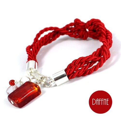 Red Weave Rope by Daffne LOVINA PRINTS