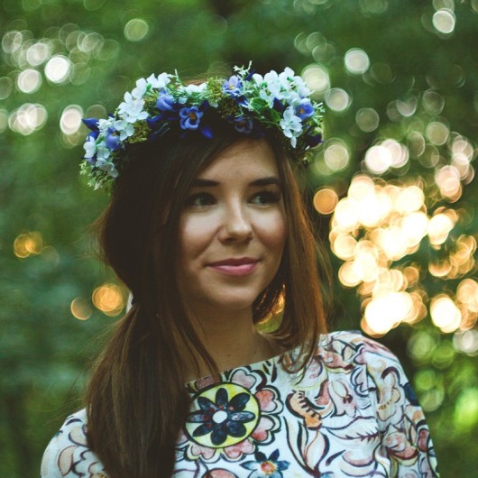 Wianek na głowę Flovers