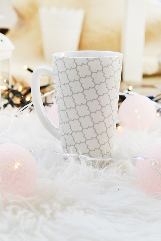 Kubek Latte z nadrukiem - Koniczynka AllbagAllprints