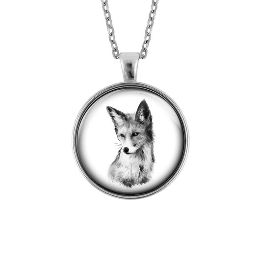 wisiory Medalion - Lis - duży