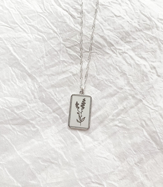 wisiory Niezapominajka - Wisior - Srebro - Natura