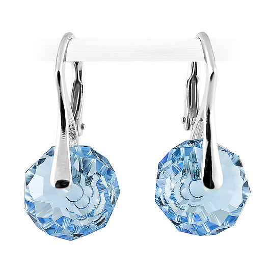 kolczyki swarovski Kolczyki srebro + kryształy Swarovski