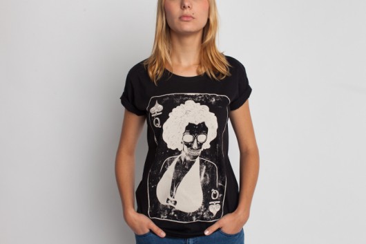 UNISEX DEAD QUEEN black SASHKA