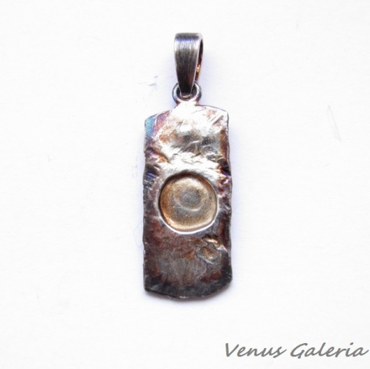 Zawieszka srebrna- Jowisz prostokąt mały VENUS GALERIA