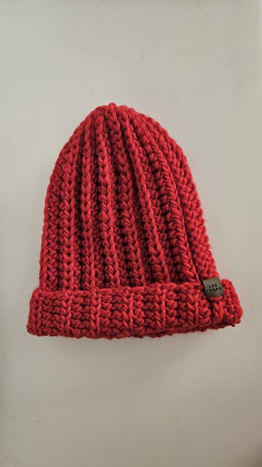 czapki damskie Czerwona Czapka wełniana