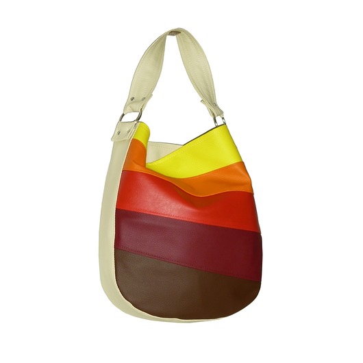 4602 ankate kolorowa torba hobo tęcza ankate