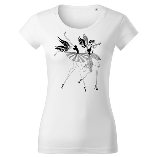 t-shirt damskie Tatra Art by Sasadesign niech żyje bal