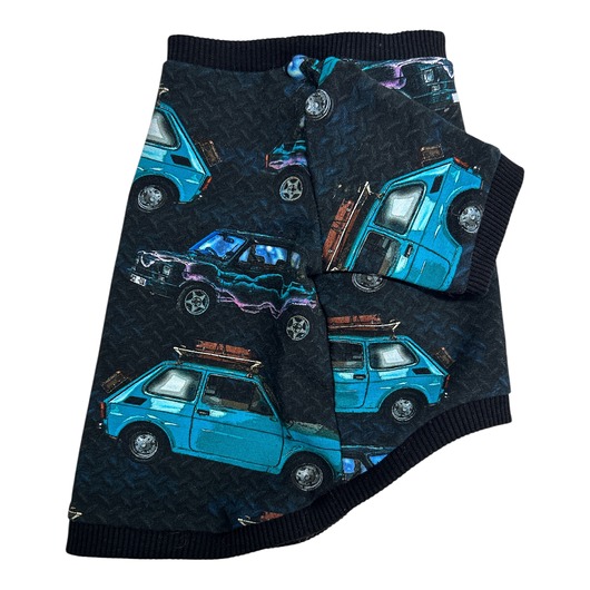 ubranka dla zwierząt Bluza dla psa FIAT 126p rozmiar S