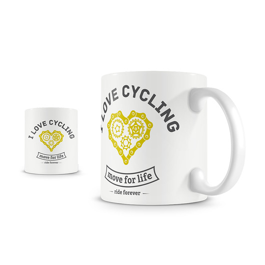 kubki Kubek. I love cycling