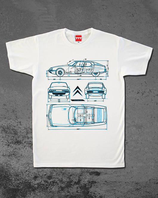t-shirty męskie Koszulka CITROEN SM tshirt