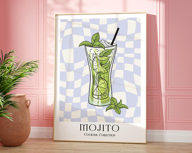 plakaty Plakat Kolekcja Koktajl: Mojito