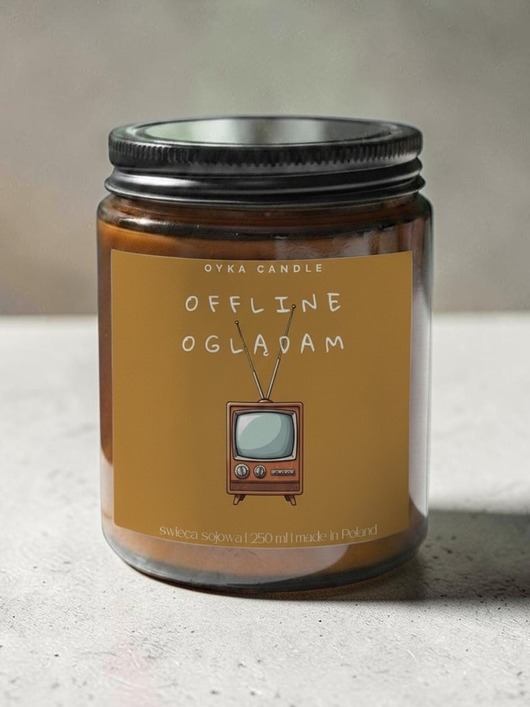 świeczniki i świece Świeca sojowa zapachowa 250 ml