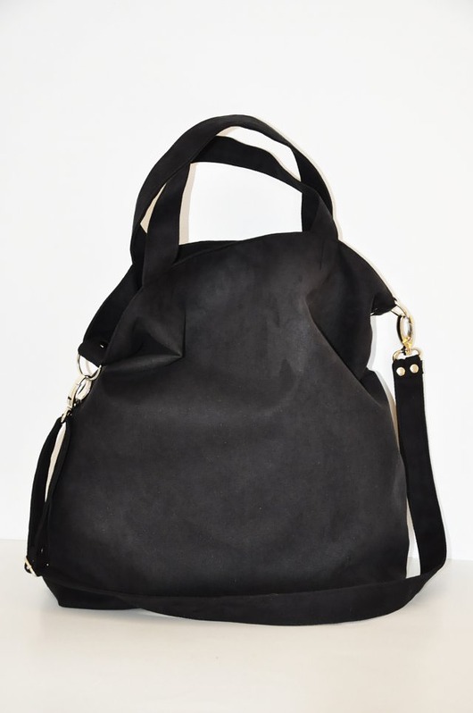 torby na ramię Torba hobo XXL - czarna