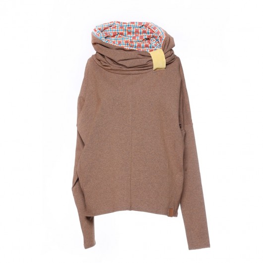 Nubee - QOM#02 - Bluza komin prosty  Nubee