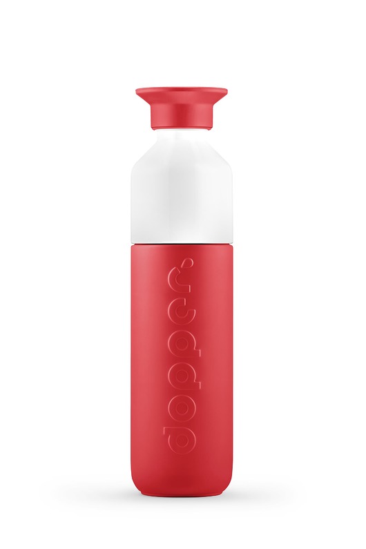 butelki wielorazowe Butelka Termiczna Dopper 350ml - Deep Coral