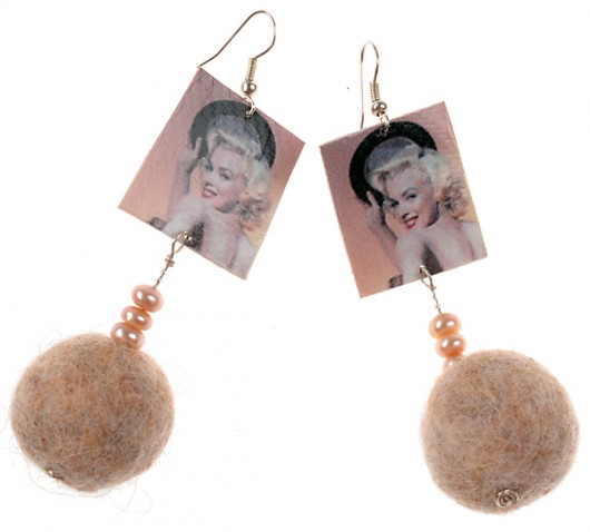 Kolczyki Perłowa Marilyn TWINS
