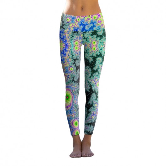 Islands Of Consciousness Leggins rozm. M Bright Boho old