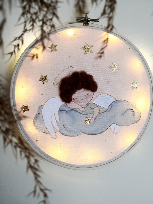 kartki, zaproszenia na chrzest Anioł Stróż obrazek, pamiątka dla dziecka