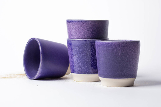 set 4 kubeczków na kawę | handmade Studio Bańka
